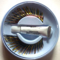 Black & Gold Sweep Eyelashes with adhesive
