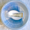 Giant Blue Eyelashes with adhesive