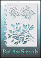 Bad Ass Foliage stencil