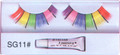 Neon Rainbow Eyelashes with adhesive