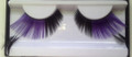 Purple with Black Extended Feather Eyelashes