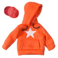 Star Orange Sweatshirt Outfit by Genuine Monkeez