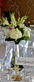 Love And Romance Table Centerpiece With Pink And White Flowers