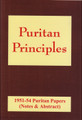 Puritan Principles: 1951-1954 Puritan Papers