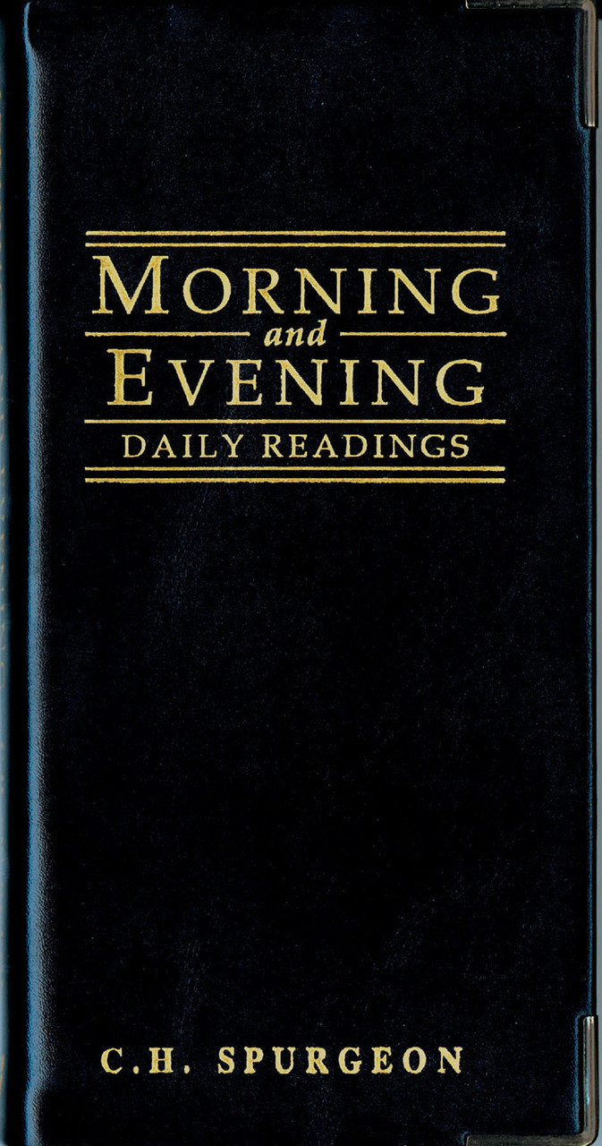 Morning and Evening Daily Readings Black Pocket Edition (Spurgeon