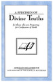 A Specimen of Divine Truths