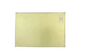 English Back Pad 14 x 20 x 3/8" w. White Cotton Cover
