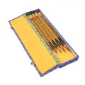 Small Calligraphy 5 Brown Brush Set