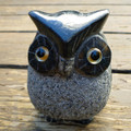 Black Owl 4in Tall - Inspired by hawk owl