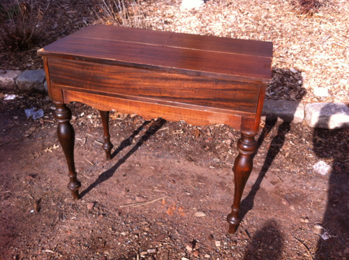Antique Mahogany Flip Top Secretary Desk - Forgotten Furniture Image 1 - Antique Mahogany Flip Top Secretary Desk - Forgotten Furniture