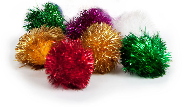 Tinsel Ball Cat Toy Tinsel Ball Cat Toy