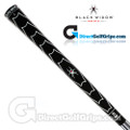 Black Widow Edge Midsize Grips - Black / White