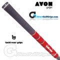 Avon Tacki-Mac Dual Moulded Grips - Black / Red
