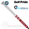 Golf Pride New Decade Multi Compound Whiteout Grips - White / Red