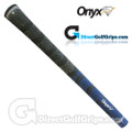 Onyx Fusion Cord Grips - Blue / Black
