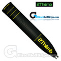 2 Thumb Pro Light Putter Grip - Black / Yellow
