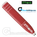 2 Thumb Pro Light Putter Grip - Red / White
