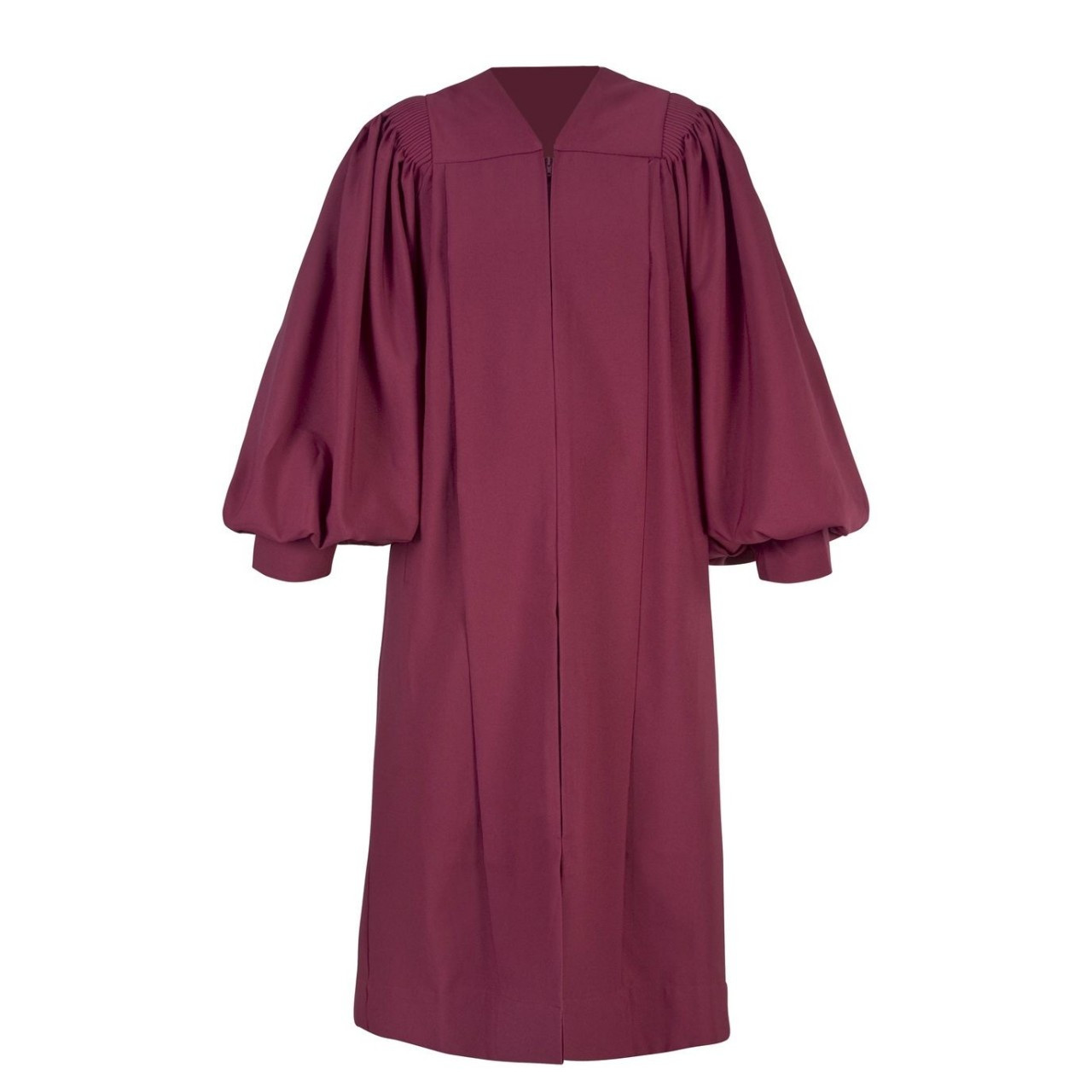 Female Pulpit Clergy Robe Designer Burgundy