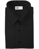 Como Black Laydown Collar Tuxedo Shirt - Men's 5X-Large