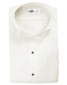 Dante Ivory Wingtip Collar Tuxedo Shirt - Men's X-Large
