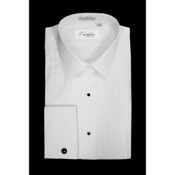 Laydown Collar Tuxedo Shirt by Cristoforo Cardi - 17 1/2" Neck