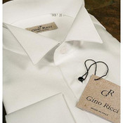 Wing Collar Tuxedo Shirt by Gino Ricci Made In Italy ( 18 1/2" Neck )