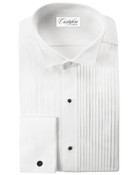Verona Laydown Tuxedo Shirt by Cristoforo Cardi - 15 1/2" Neck