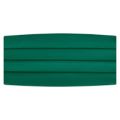 Satin Emerald Green Cummerbund
