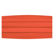 Satin Coral Cummerbund