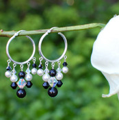 Allure Chandelier Hoop Earrings