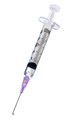 21 Gauge - 3 CC - 1" Syringes with Needles
