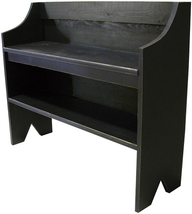 Wood Bench With Shoe Storage