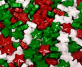 Christmas Starzmania Candy Coated Stars   1 Lb