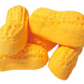 Spangler Orange Circus Peanuts Marshmallow about 60pcs 1 pound