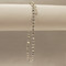 Crystal Anklet in Sterling Silver Crystal (Clear AB)