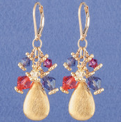 Fruit Punch Cluster Earrings