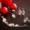 Clear Calypso Bracelet shown with Clear Calypso Pendant, Large Calypso Earrings & Ring.