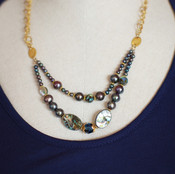 Abalone Chain Necklace