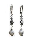 Smoke Drop Earrings
