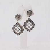 Lattice Drop Earrings