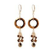 Cosmic Crystal Dorado Earrings