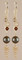 Sandy Beach Chain Eclectic Earrings