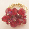Cluster Ring in 18K Gold Vermeil Siam