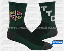 Custom University of Maryiland Socks