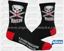 Custom Socks: Bone Bender Mountain Bike Race