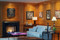 The 108 Bolection marble mantel surround compliments a formal room design