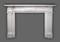 The Federal Marble Mantel, in Italian Bianco