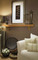 The Bellemy mantel shelf will has clean lines and corbel brackets.  A transitional style for almost any room.
