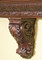 Acanthus leaves are featured on the shelf and corbel bracket