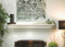 Use the Vincent Shelf above a fireplace or anywhere else in your home